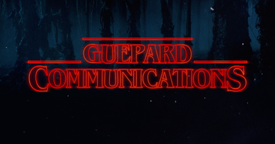 Guépard Communications façon Stranger Things